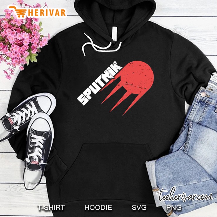 Sputnik Soviet Union Ussr Russian Space Program Hoodie