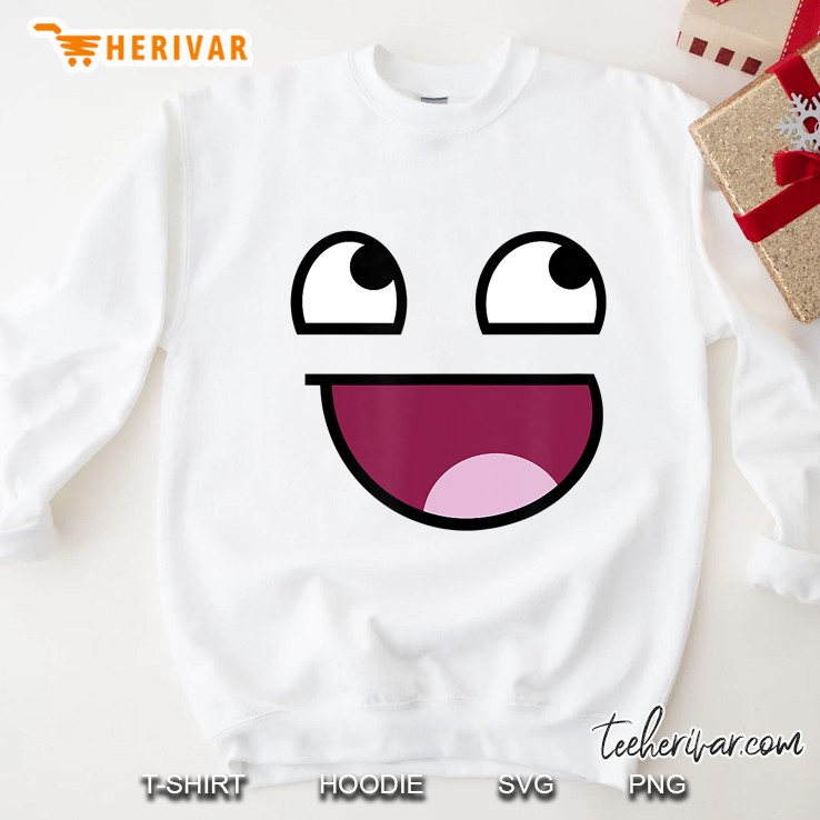 Epic Face Shirt - Roblox White Long Sleeve Shirt Emoji,Epic Face Emoji -  free transparent emoji 