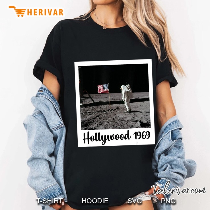Fake Moon Landing Hollywood La Conspiracy Lies Fun Gift Ladies Tee