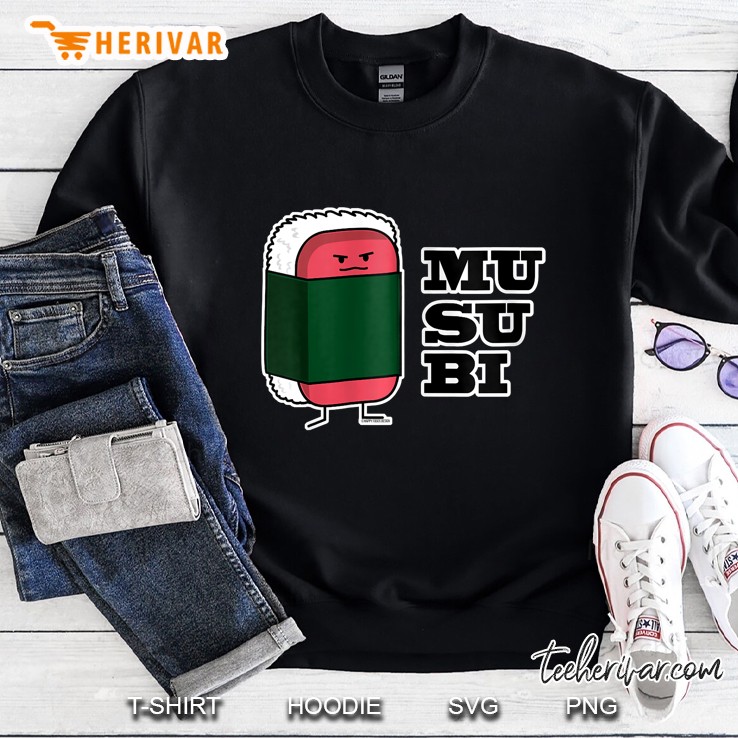 Happy Hawaiian Musubi Spam Sushi Nori Seaweed Zip Sweatshirt