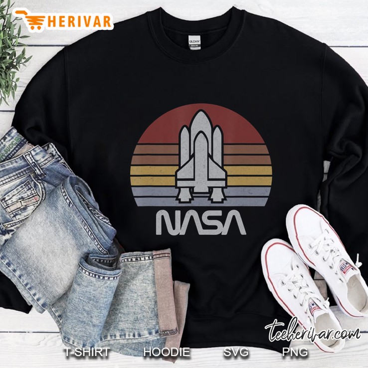 Nasa Vintage Retro 70S Nasa Shuttle Launch Sweatshirt