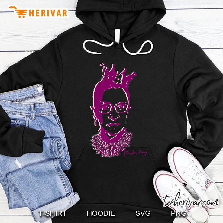 Ruth Bader Ginsburg Autograph - Rbg Signature Premium Hoodie