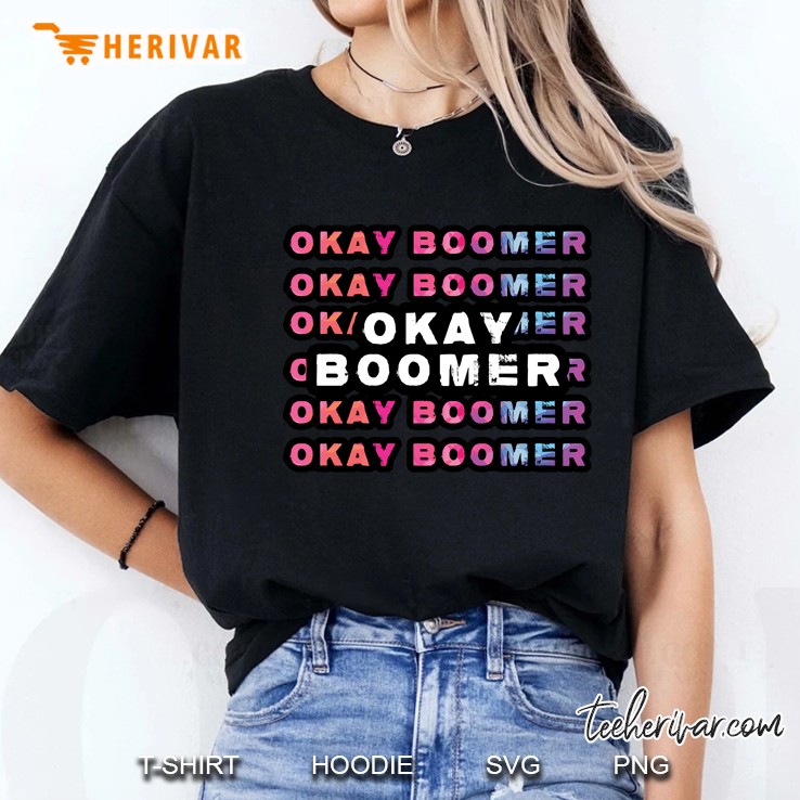 Ok Boomer Meme Ladies Tee