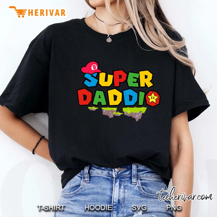 Super Daddio Fathers Day Ladies Tee