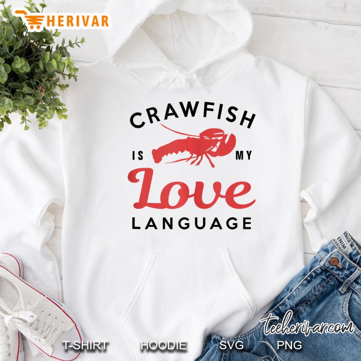 Crawfish Love Language Cajun Food Retro Tank Top Mugs