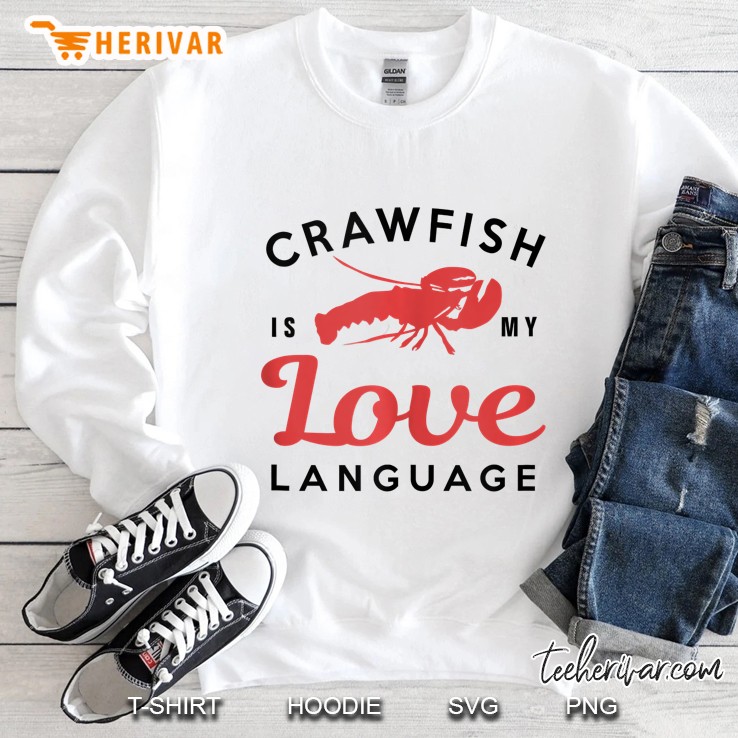 Crawfish Love Language Cajun Food Retro Tank Top Mugs