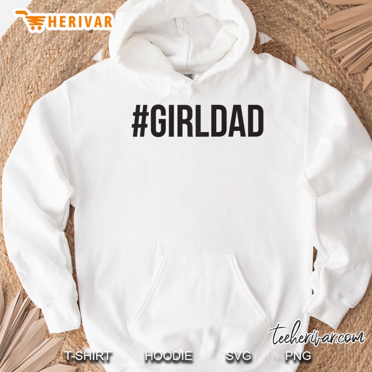 Girl Dad Raglan Baseball Tee Hoodie