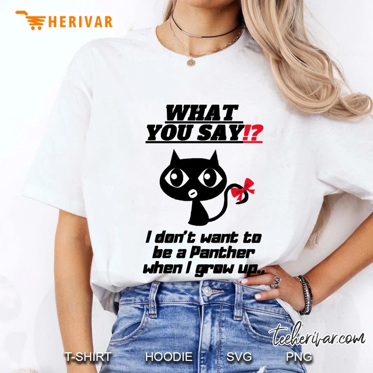 Funny Kitten Saying Ladies Tee
