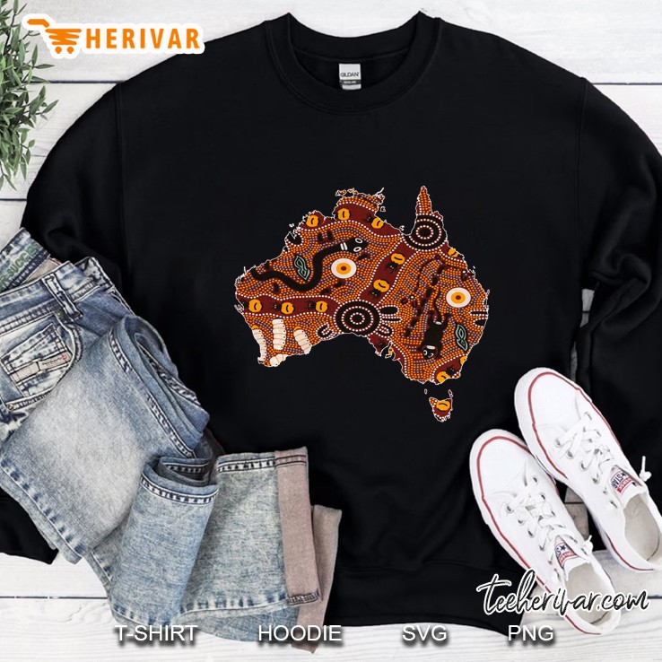 Aboriginal Flag Australia Souvenir Proud Native Aussie Gifts Sweatshirt