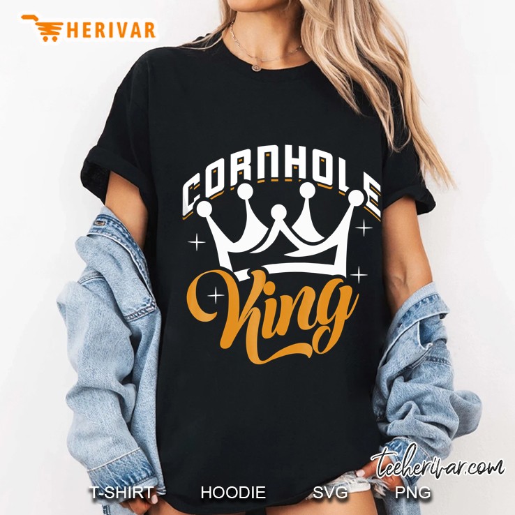 Cornhole King Ladies Tee