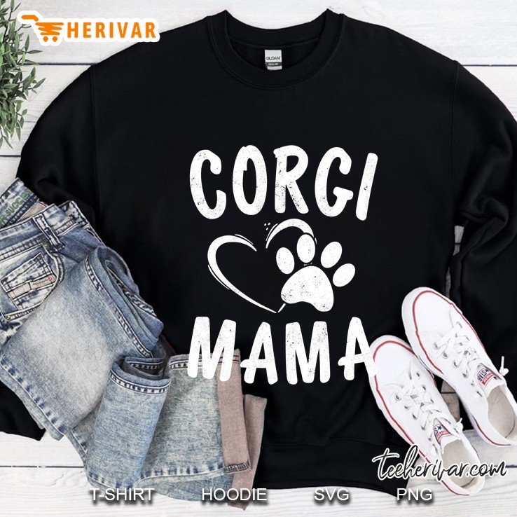 Fun Welsh Corgi Mama Gift Pet Lover Apparel Dog Mom Mugs