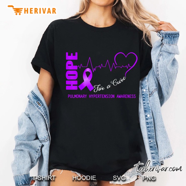 Hope For A Cure Pulmonary Hypertension Awareness Hoodie