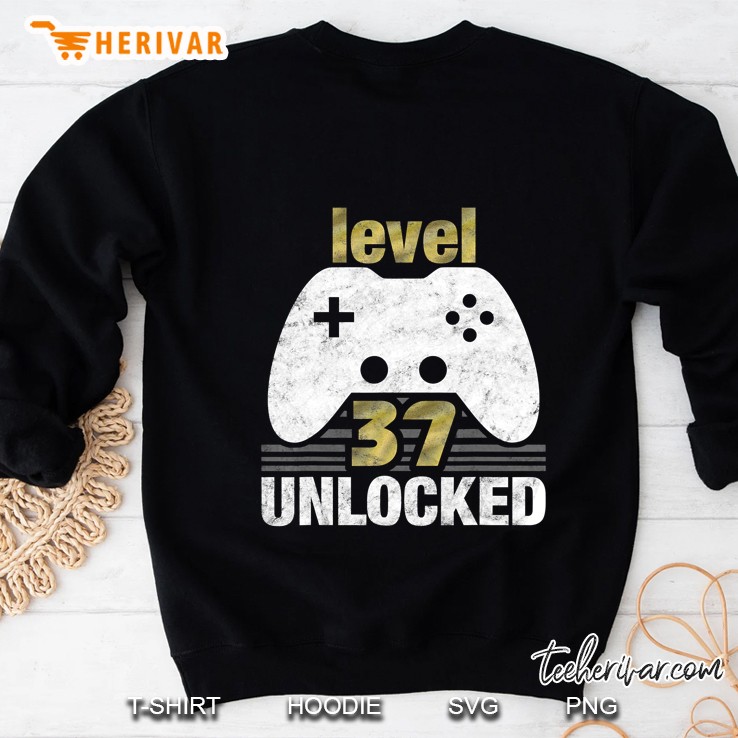 Level 37 Unlocked 37Th Birthday 37 Year Old Gift For Gamers Mugs