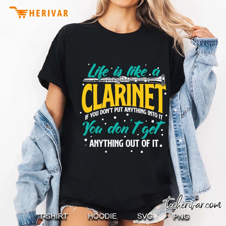 Clarinet Skills Ladies Tee