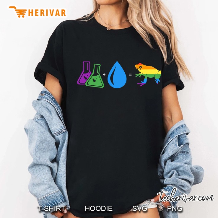 Gay Frogs Conspiracy Meme Flat Earth Ladies Tee