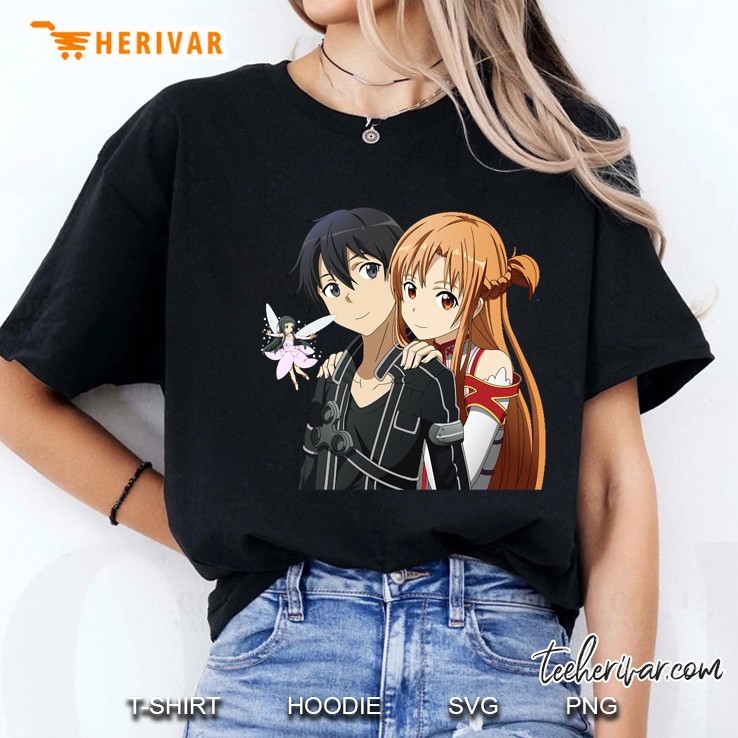Kirito Asuna & Yui Ladies Tee