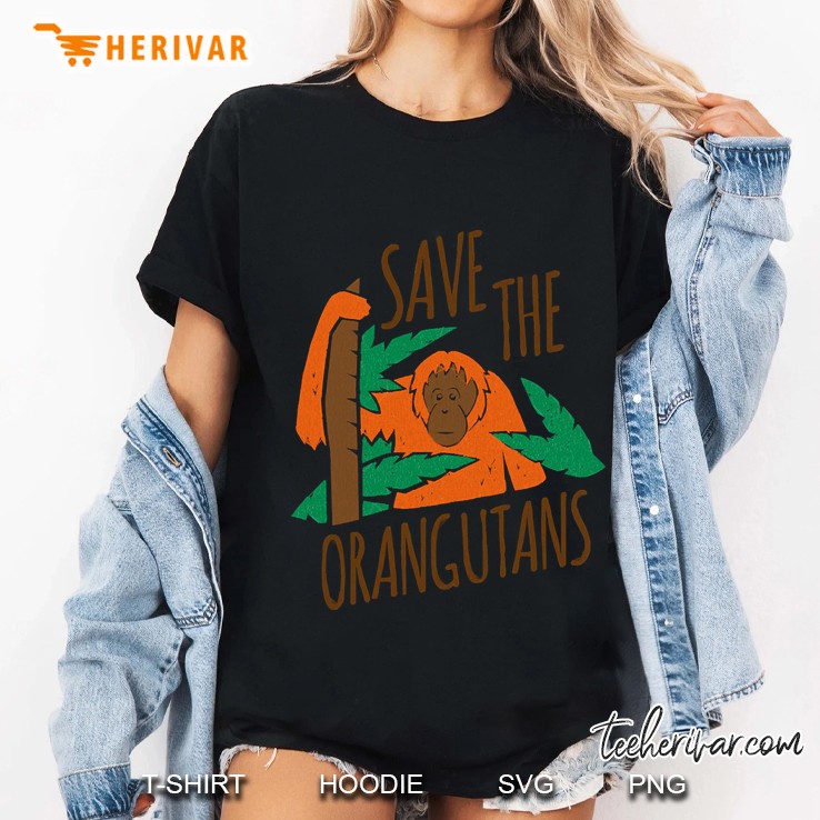 Save The Orangutans Ladies Tee