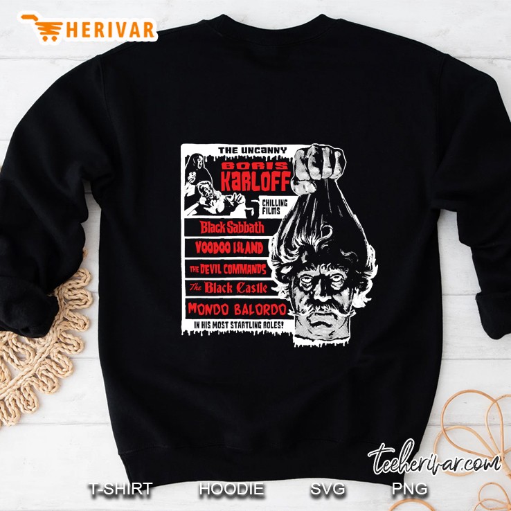 The Uncanny Boris Karloff Sweatshirt