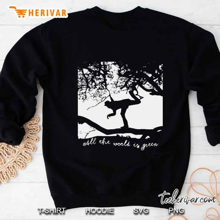 Tom Waits All The World Is Green Sweatshirt