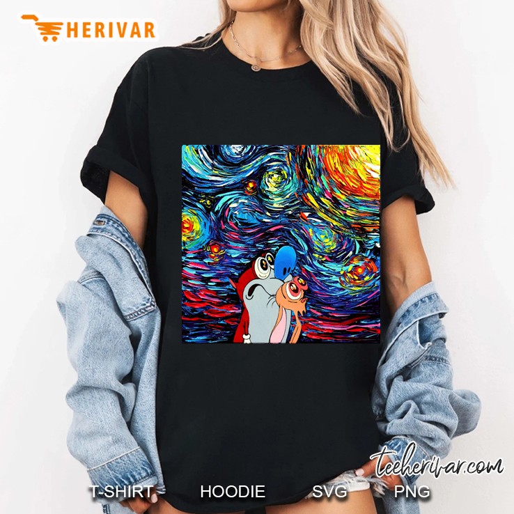 Van Gogh Never Experienced Space Madness Ladies Tee