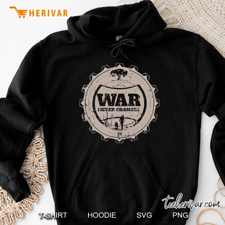 War Never Changes Brown Hoodie