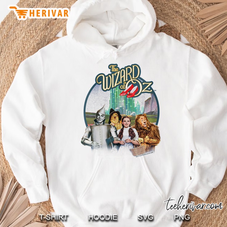 Womens Wizard Of Oz Were Off To See Wizard V-Neck Hoodie