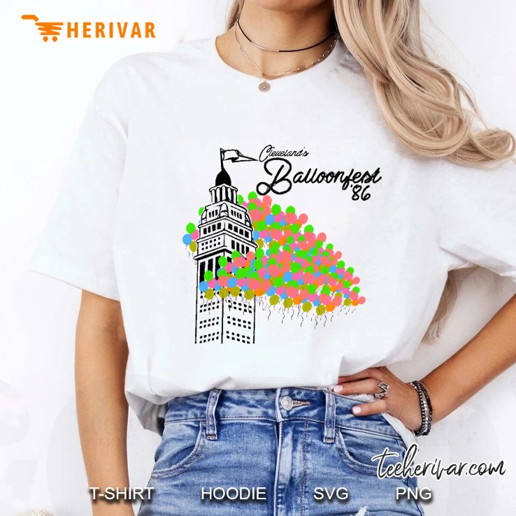 Cleveland Balloonfest 86 Ladies Tee