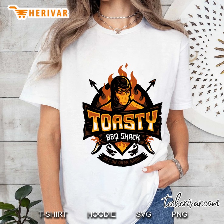 Toasty Bbq Shack Ladies Tee