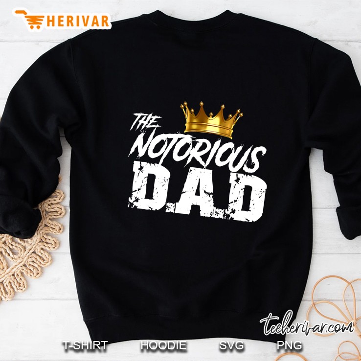 Old School Funny Hip Hop Fathers Day Notorious Dad Mugs