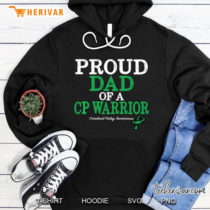 Proud Dad Cerebral Palsy Awareness Hoodie