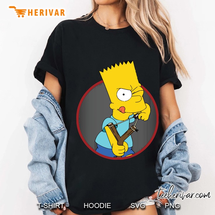 Bart Simpson Logo Hoodie