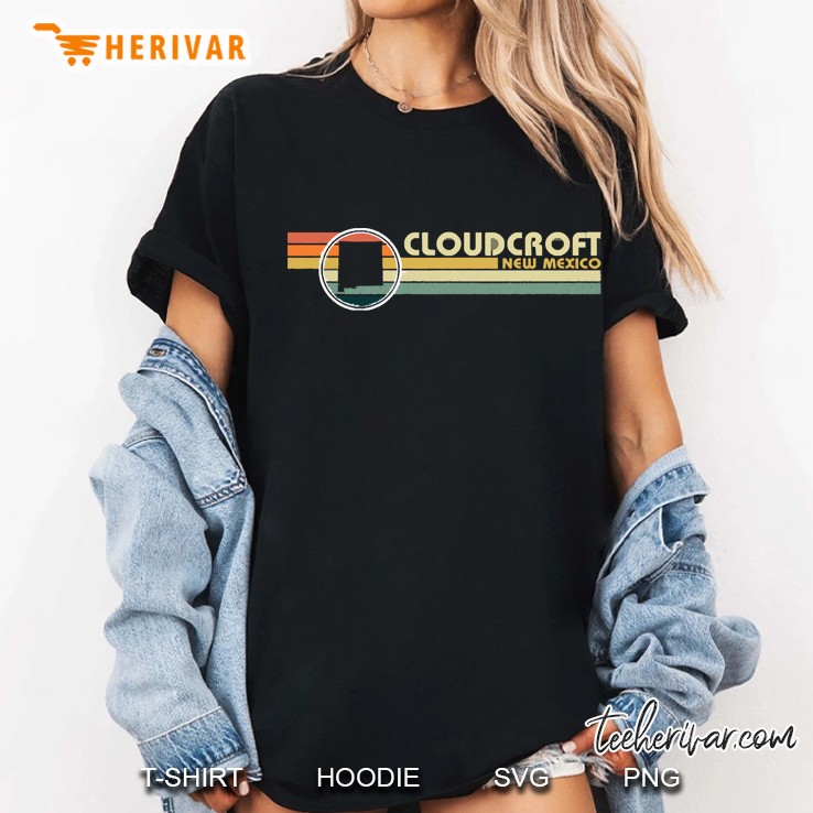 Cloudcroft New Mexico Vintage 1980S Style Ladies Tee