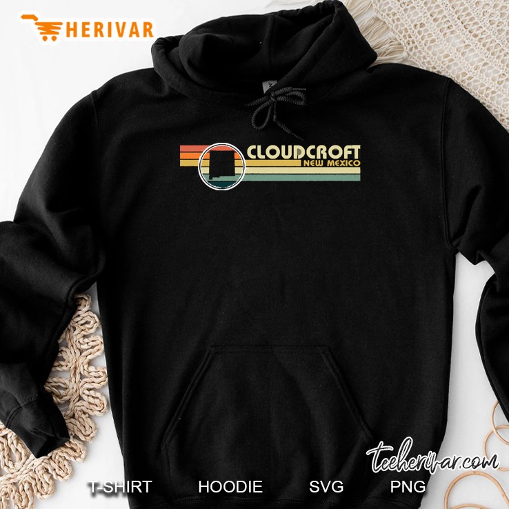Cloudcroft New Mexico Vintage 1980S Style Hoodie