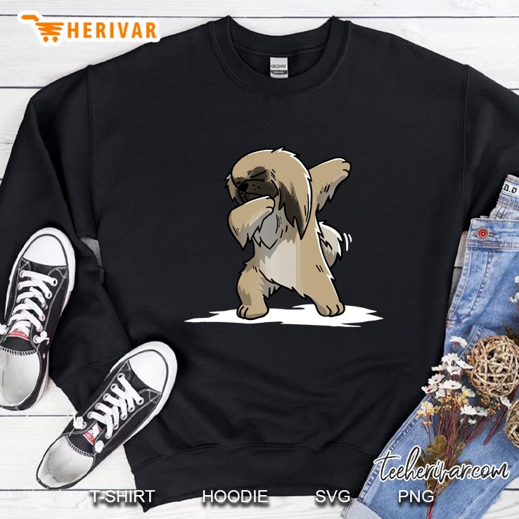 Funny Dabbing Pekingese Dog Sweatshirt