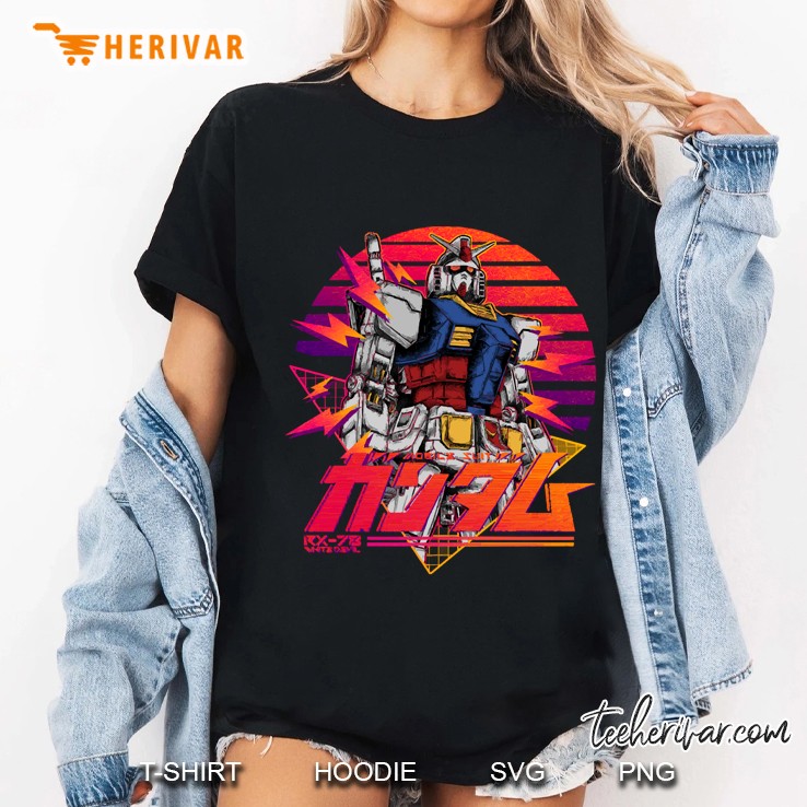 Gundam Rx 78 Retro Ladies Tee