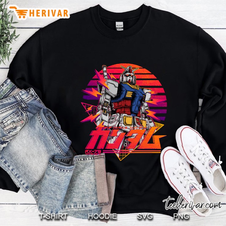 Gundam Rx 78 Retro Sweatshirt