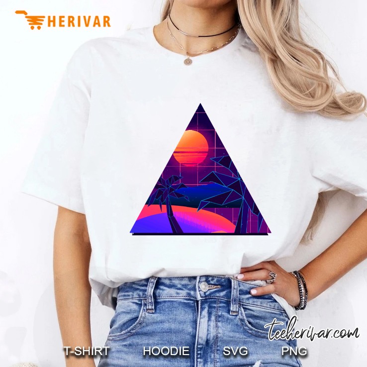 80S Triangle Ladies Tee