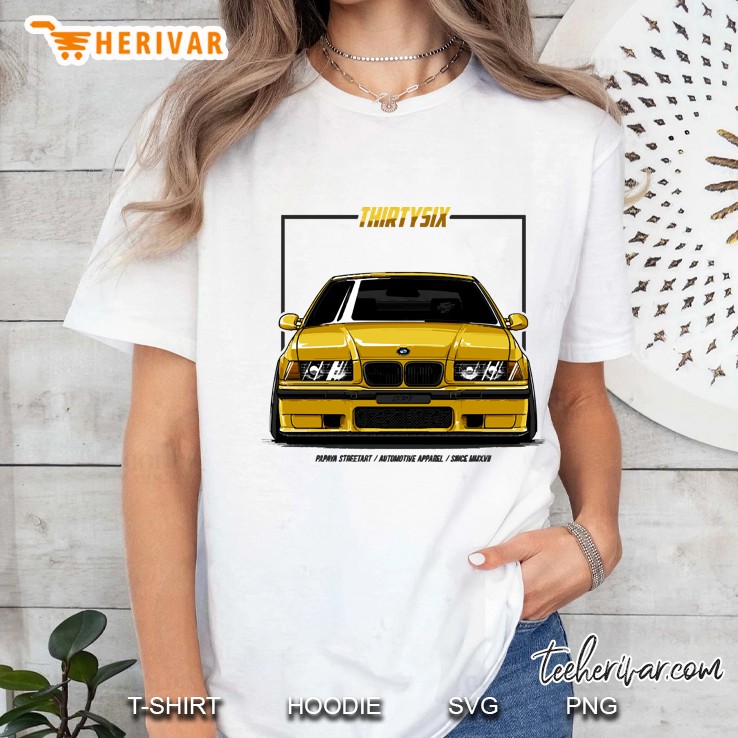 M3 E36 Dakar Yellow Hoodie