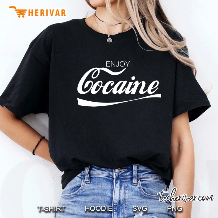 Enjoy Cocaine Drug Flex Coca Cocaine Cult Hoodie