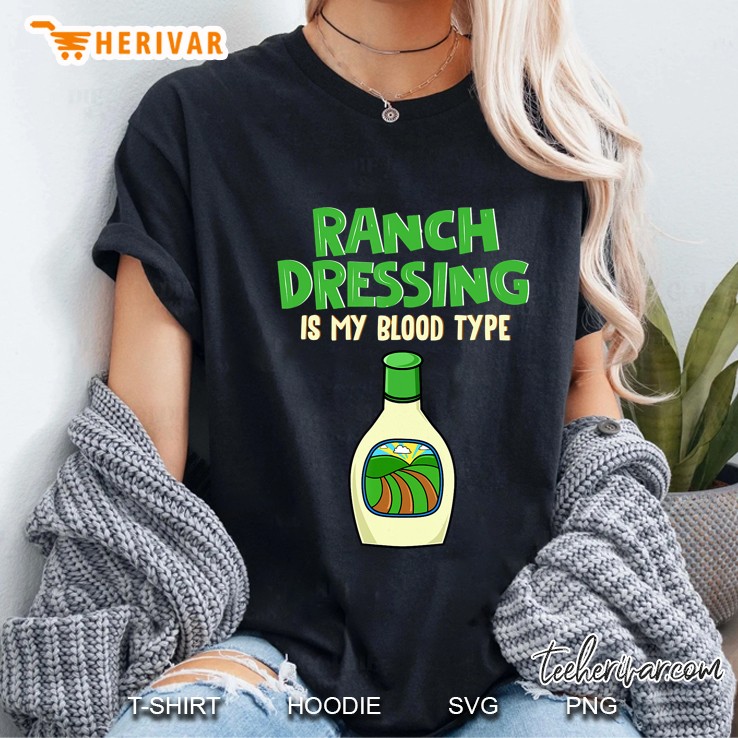 Funny Ranch Lover Gifts Salad Dressing Ladies Tee