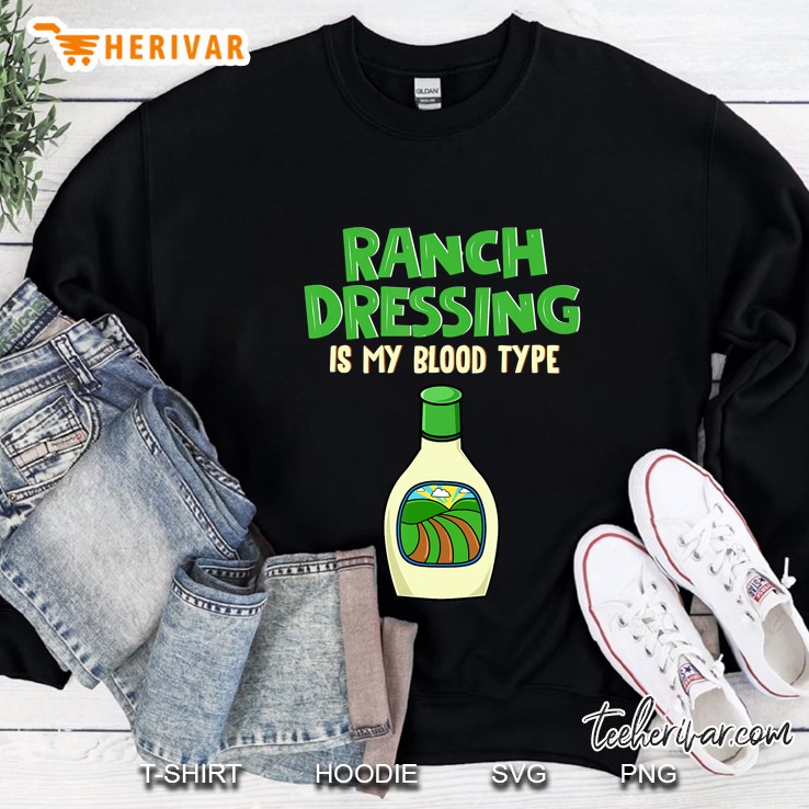 Funny Ranch Lover Gifts Salad Dressing Sweatshirt