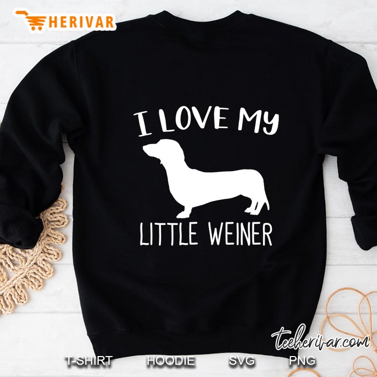 I Love My Little Weiner Dachshund Dog Lover Funny Gift Mugs