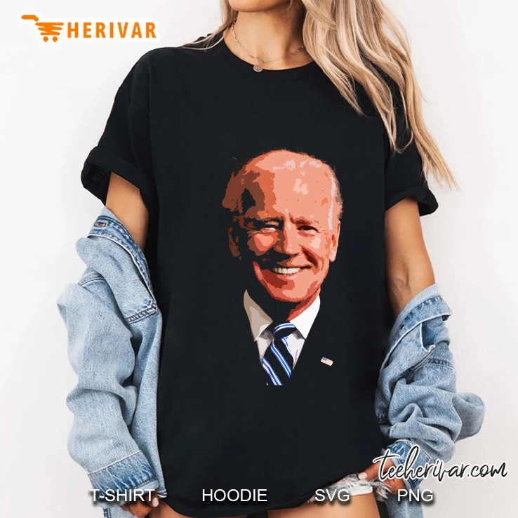 Joe Biden Portrait 4Th Of July For President Men Women Vote Hoodie