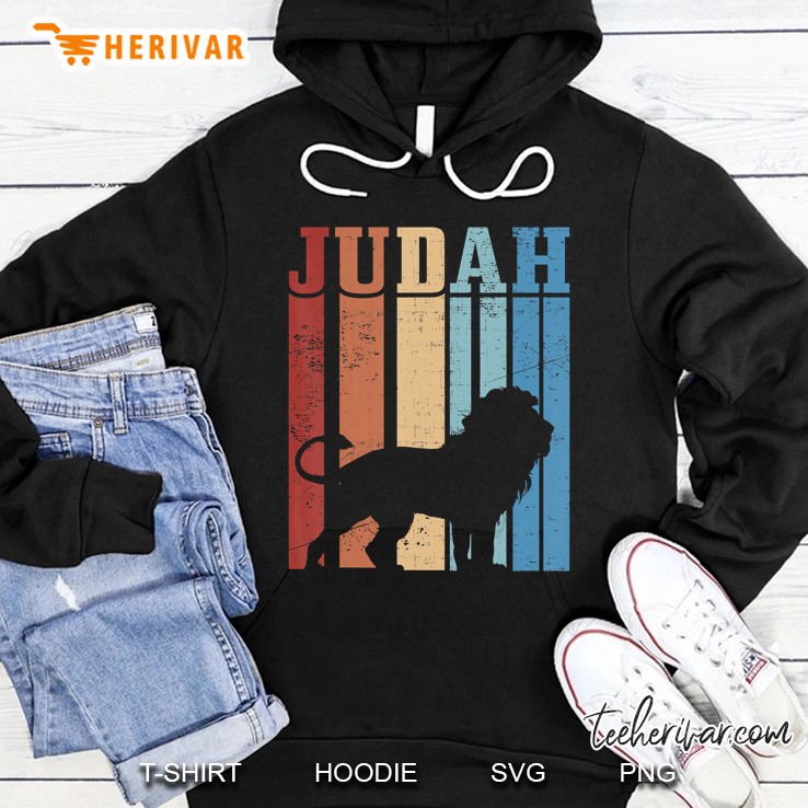 Lion Of Judah Design, Hebrew Israelite Design Hoodie