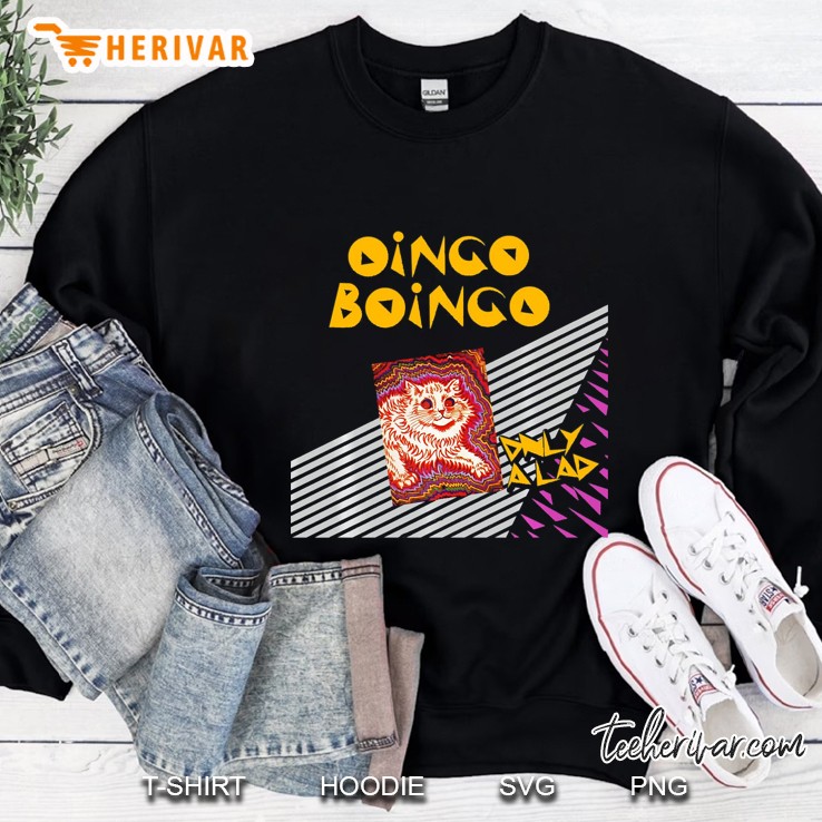 Oingo Boingo Cat Graphic Sweatshirt