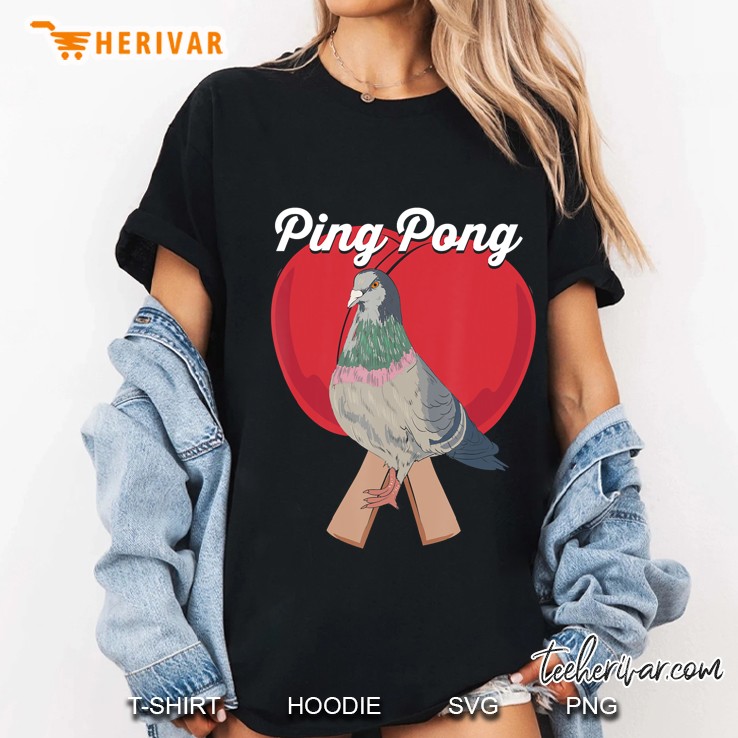 Pigeon Ping Pong Ladies Tee