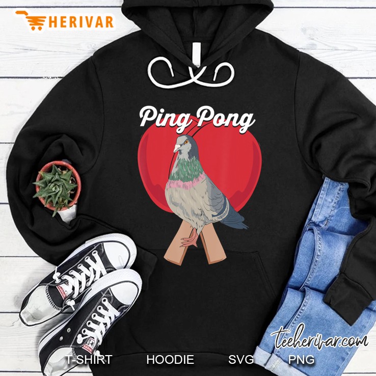 Pigeon Ping Pong Hoodie