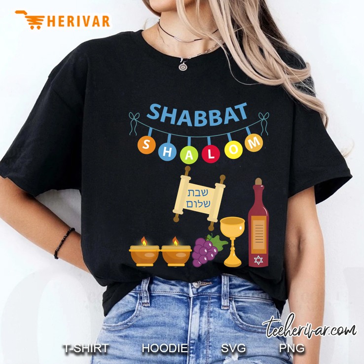 Shabbat Shalom Funny Jewish Tee Ladies Tee