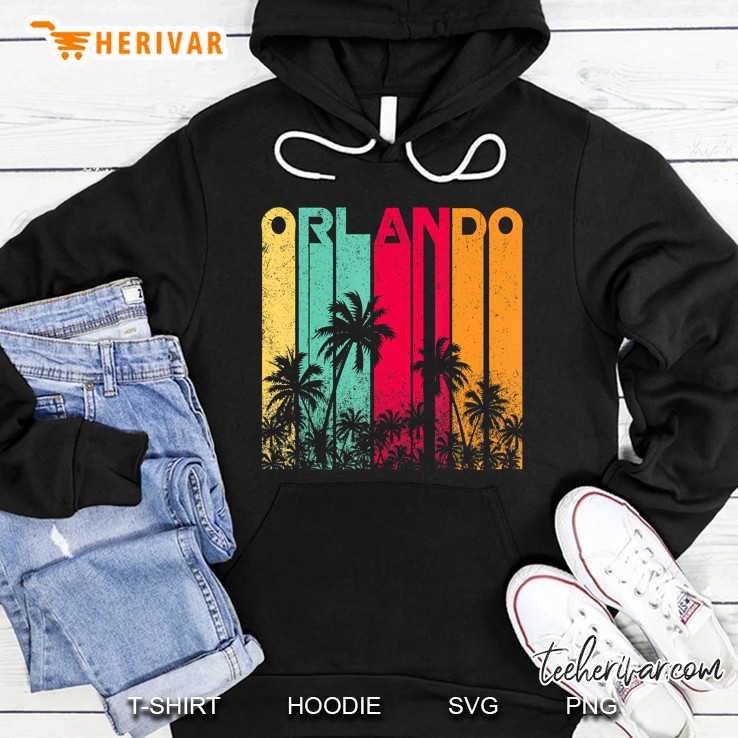 Vintage Orlando Florida Vacation Souvenir Hoodie