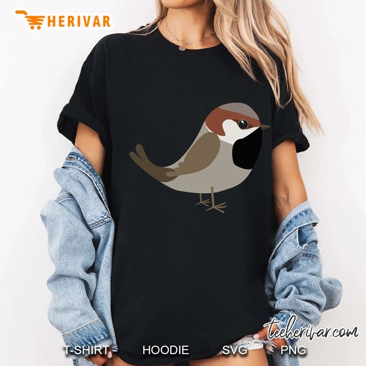 Cute Sparrow Ladies Tee